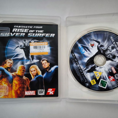 Fantastic Four: Rise of the Silver Surfer PS3 game mint condition