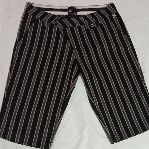 DCshoes vintage striped capri pants like new, size S