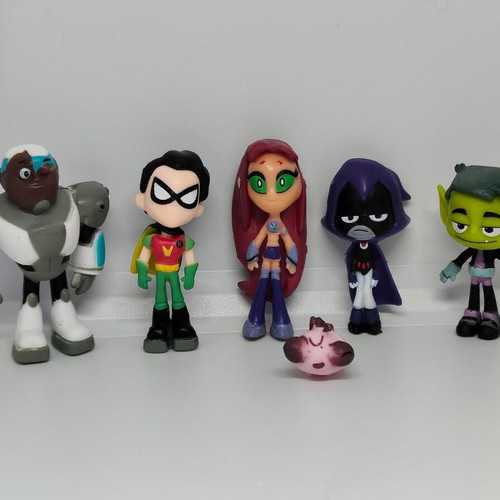 Teen Titans Go DC figures set like new