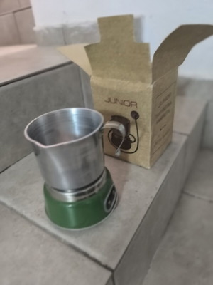 Vintage electric coffee stove with briki, new