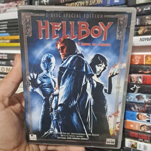 HellBoy DVD like new, action adventure thriller horror with subtitles