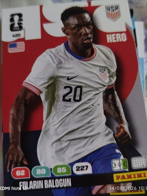 Panini Adrenalyn XL FIFA World Cup 2026 sticker No489