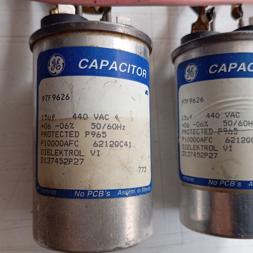Capacitors used, pack of 7 pieces