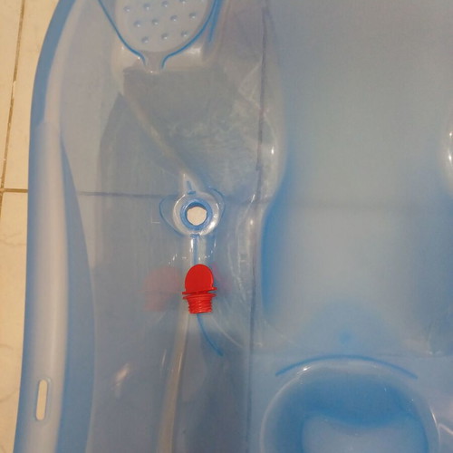 Okbaby Onda Light Blue Bathtub like new