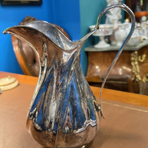 Italian Silver Pitcher 731.7gr like new, handmade by Cosi