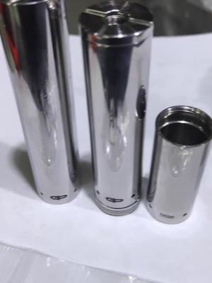 GP Paps tube mech mod από ανοξείδωτο ατσάλι σαν καινούργιο