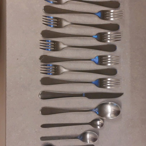 Cutlery set stainless steel vintage pack of 44 pieces