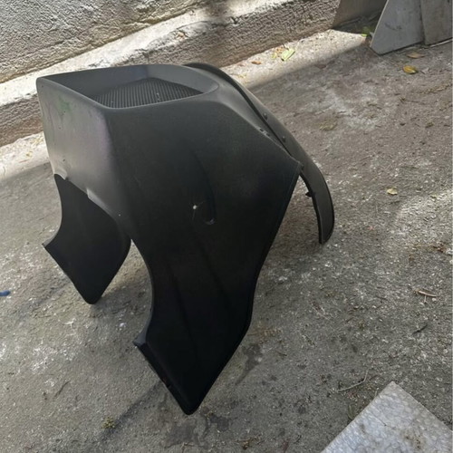 Kawasaki GPZ polyester fairing with instrument and fairing mounts, LED light