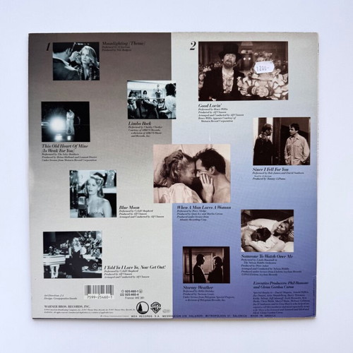 Moonlighting TV Soundtrack LP used, pop genre