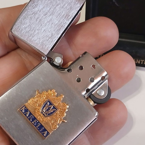Zippo Karelia lighter new in box