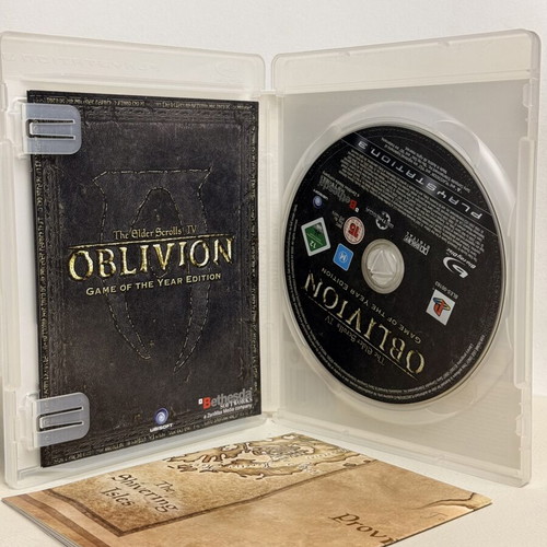 The Elder Scrolls Oblivion GOTY PS3 used action adventure game
