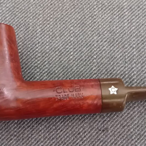 Pipe Club collectible vintage used tobacco pipe