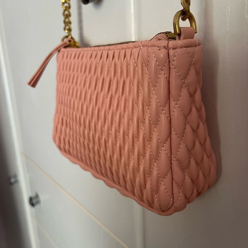 Mango women's shoulder bag pink like new
