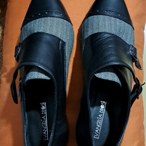 Evangelia Drosi low shoes new, size 38, black