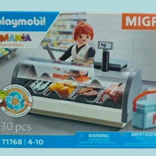 Playmobil Migros Mania 2024 Butcher Shop New, sealed box