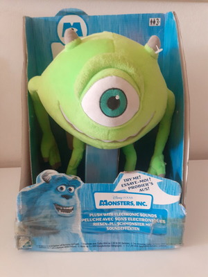 Monster Inc M9NSTER Inc Battery Plush Toy 2001 New