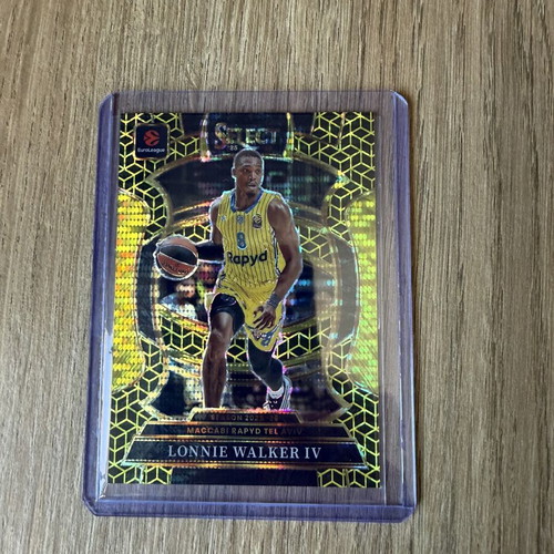 Lonnie Walker IV Panini Select EuroLeague 2026 card /10 Maccabi