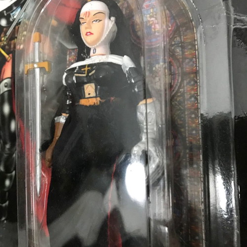Warrior Nun Areala figure used from Ben Dunn and Antarctic Press