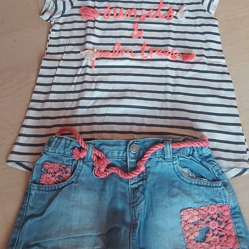 Summer clothes pack for girl 6-8 years like new