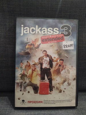 Jackass 3 DVD used, comedy, subtitled