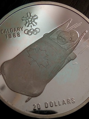 Νόμισμα Canada 1987 Silver Proof μεταχειρισμένο, ασήμι 92,5%