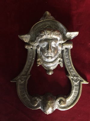 Μπρούτζινο ροπτρο Μέδουσα σε άριστη κατάσταση