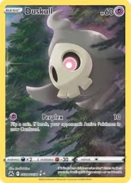 Duskull Pokemon Crown Zenith Galarian Gallery GG28/GG70