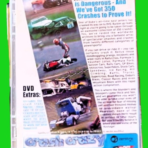 Cars DVD Crash Crazy σαν καινούργιο