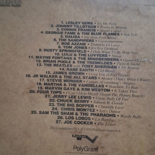 Its My Party Rock and Roll compilation CD used