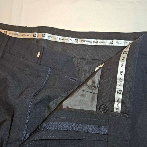 Pierre Balmain men's suit pants black size L like new