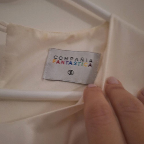 White midi dress Compania Fantastica like new