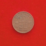 Belgium 50 Cent Coin used