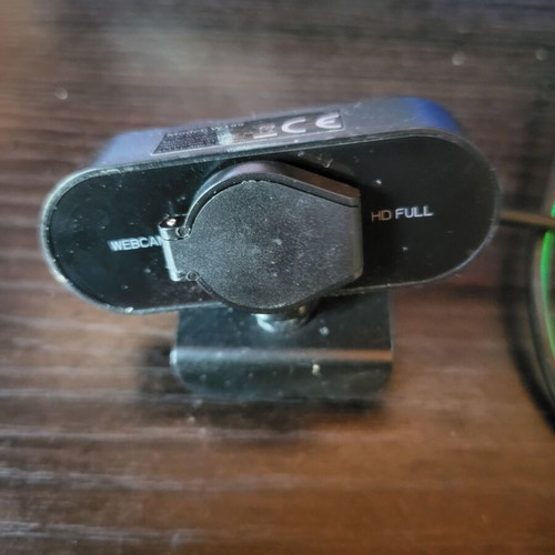 Webcam FullHD with privacy cover used