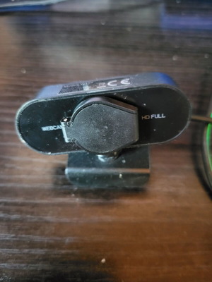Webcam FullHD with privacy cover used