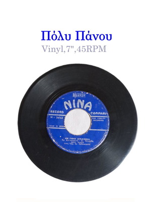 Poly Panou 45 RPM vinyl like new, laiko