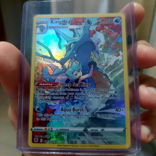 Kingdra TG03/TG30 Pokemon Card new, Astral Radiance holo