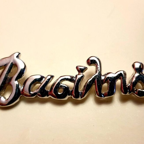 Names in real 925 silver new, handmade