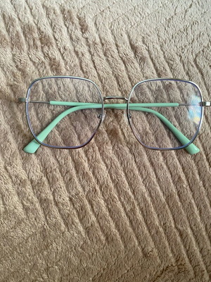 Square glasses like new, lightweight for cosplay