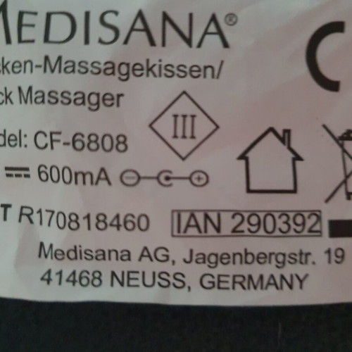 Neck And Shoulder Massage Device Petalo MNV like new