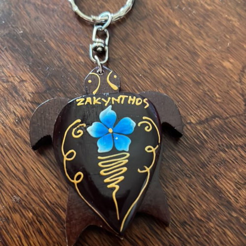 Keychain Zakynthos like new, brown