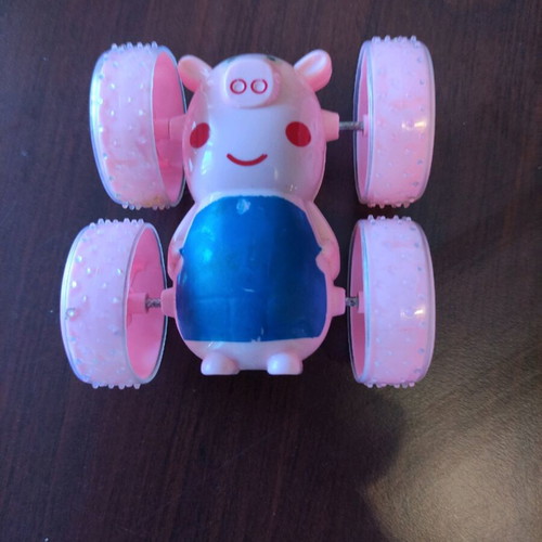 Παιχνίδια Peppa το γουρουνάκι σαν καινούργια, αυτοκίνητο με οικογένεια