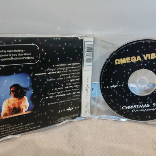 Dimitris Panopoulos Omega Vibes Christmas Songs CD used, electronic