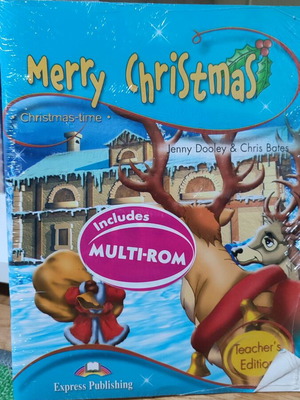 Детска книга Merry Christmas нова с CD, Express Publishing