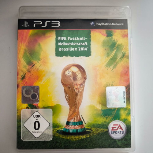2014 Fifa World Cup Brazil PS3 game used for PlayStation 3