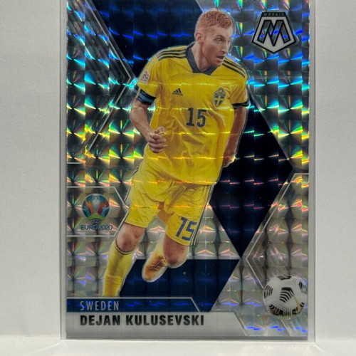 Panini Mosaic Uefa Euro 2021 Dejan Kulusevski #177 Silver Mosaic Prizm card new