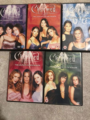 Charmed complete series used, 8 seasons, DVD without Greek subtitles