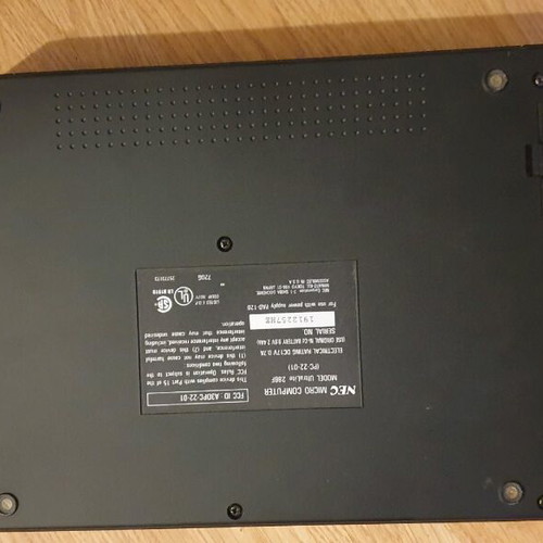NEC Micro Computer Ultralite 286F like new with case
