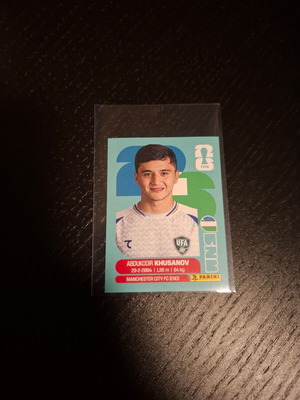 Abdukodir Khusanov FIFA World Cup 2026 Panini Sticker καινούργιο