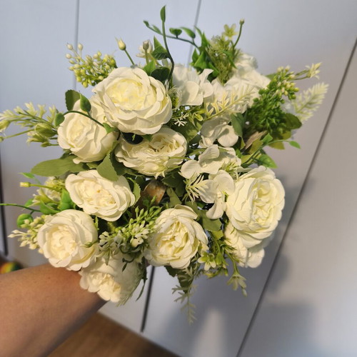 Artificial flowers set of 4 new, natural look, spring decor