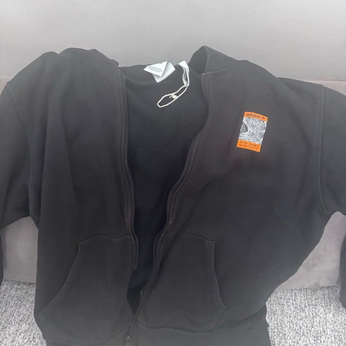 Adidas jacket used black, size L